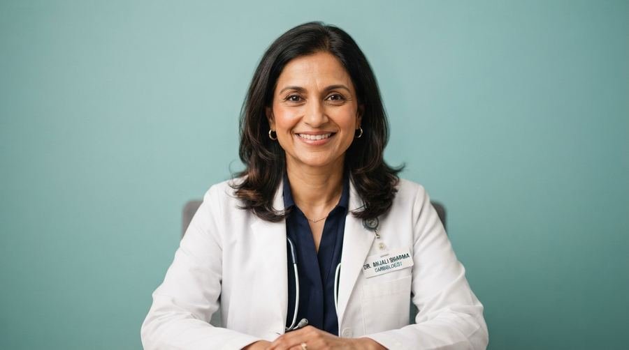 Portrait of Dr. Amara Okafor, Family Medicine physician at Nova Clinic