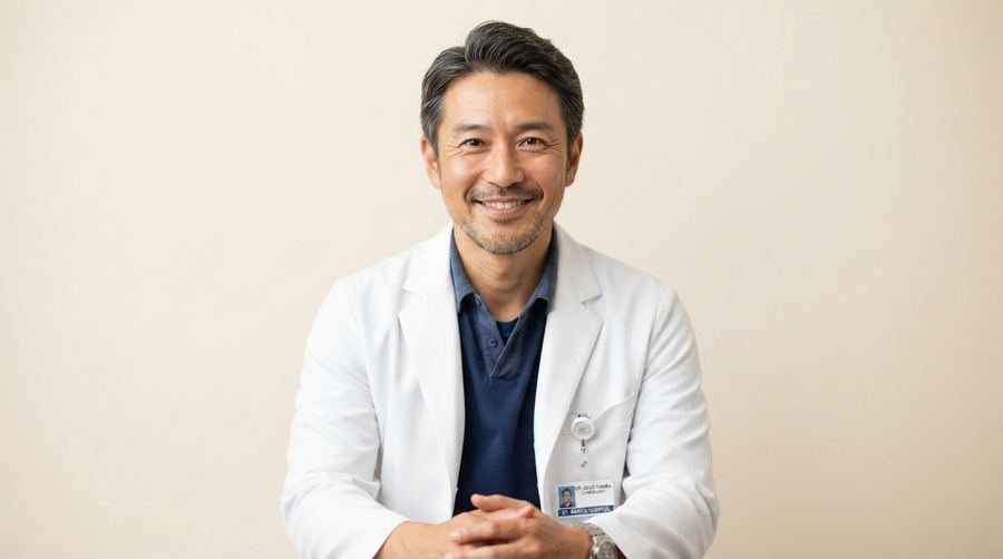 Portrait of Dr. Marcus Chen, Internal Medicine physician at Nova Clinic